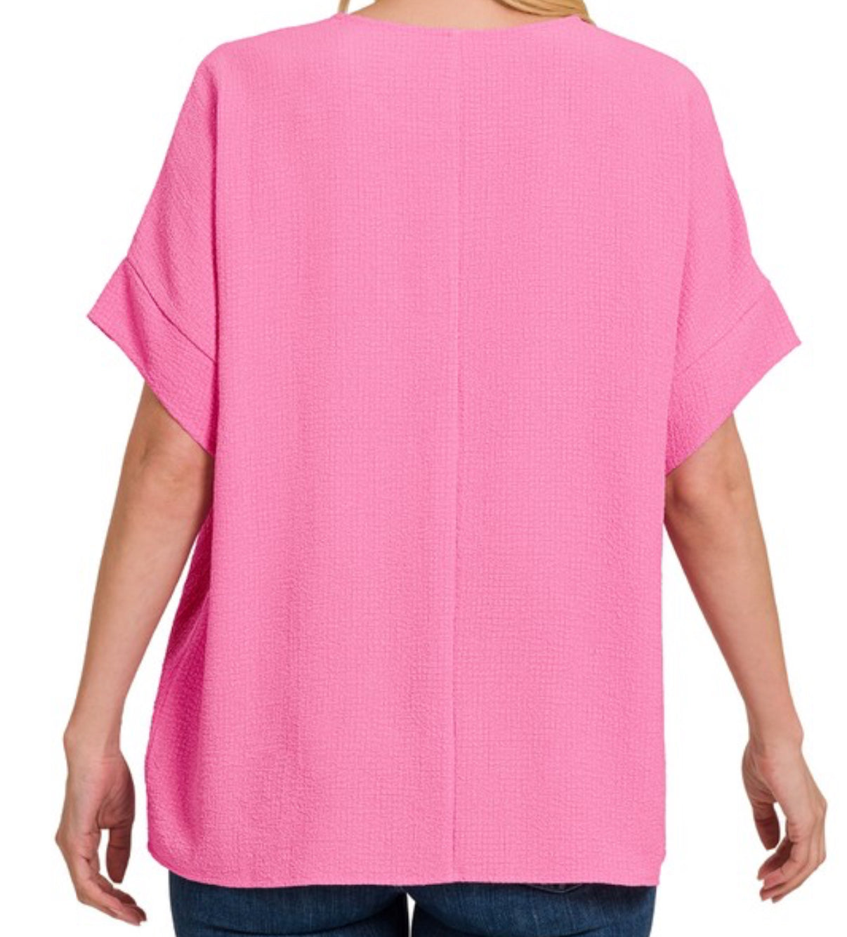 Split Neck Top